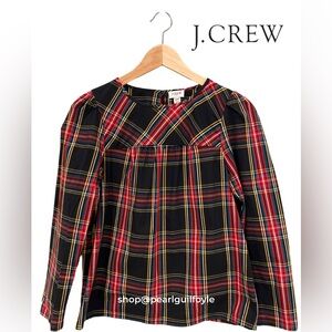 J.Crew XSP Plaid Top